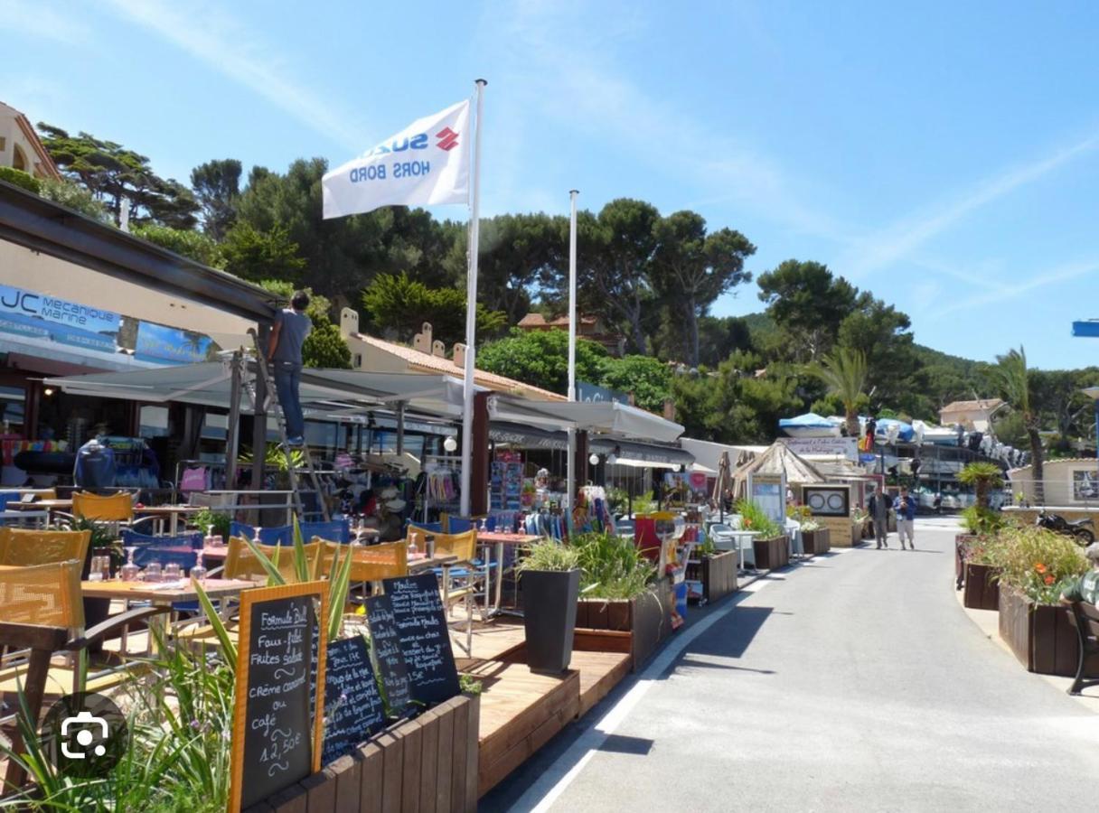Duplex Cosy Bord De Mer Saint-Cyr-sur-Mer Buitenkant foto